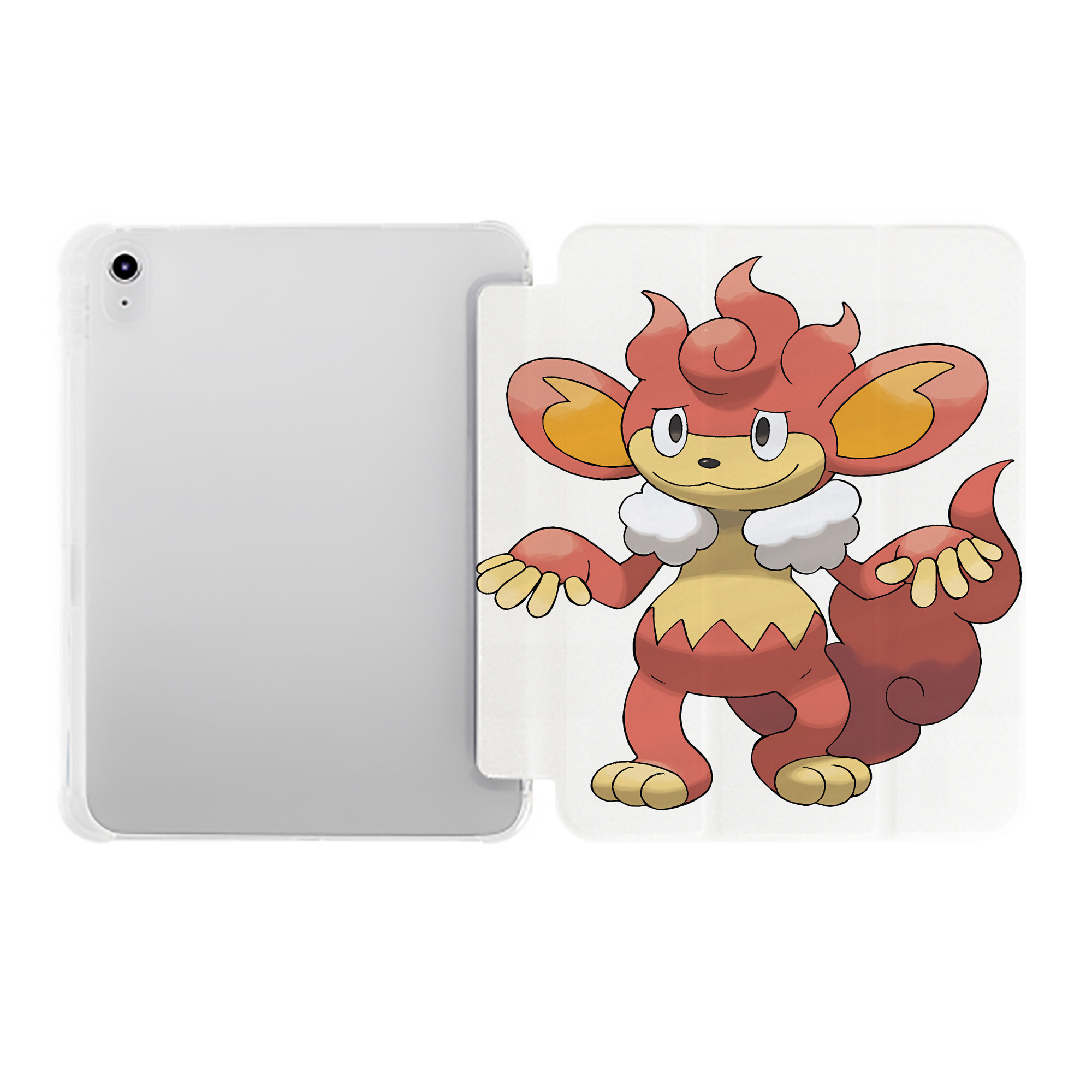 （画像用） ポケットモンスター Pokémon IPad ケース ペン収納付き 三つ折りスタンド PUレザー×シリコン 対応機種9.5/10.5/10.9インチ